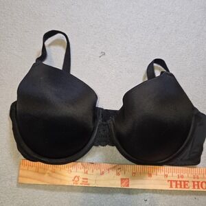 Auden The Daydream Bra 34D Black Underwire T-Shirt Lace Padded